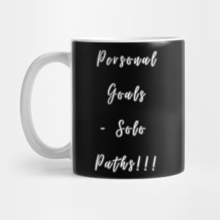Personal Goals, solo paths Mug